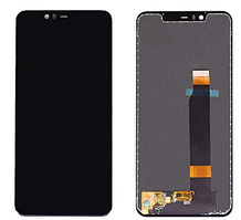Дисплей (екран) для Nokia 5.1 Plus/X5 (2018) + тачскрин, чорний, оригінал