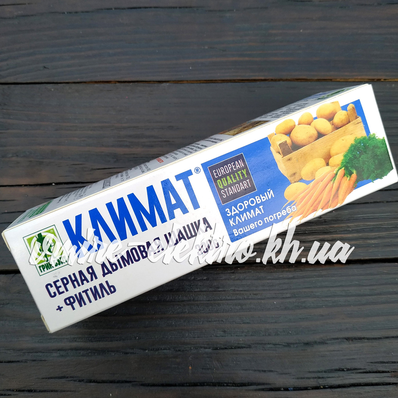 Сірчана димова шашка + гніт Клімат 300 г