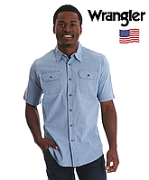 Рубашка шведка мужская Wrangler® с коротким рукавом/Оригинал из США L