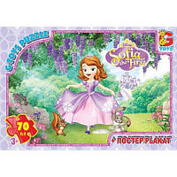 Пазлы серии "София Прекрасная", 70 элементов, GToys, SF012