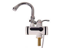 Проточний водонагрівач електричний на кран LCD бойлер з душем