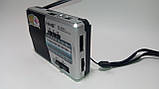 Радіоприймач NNS NS-838U, FM/AM/SW, USB/microSD, mp3, акумулятор Li-Ion 600mAh BL-5C, фото 4