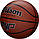 М'яч баскетбольний WILSON MVP 275 розмір 5 гумовий для гри на вулиці-в залі коричневий, фото 2