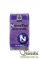 Удобрения NovaTec Premium, NPK 15-3-20+3+ME 25кг. COMPO