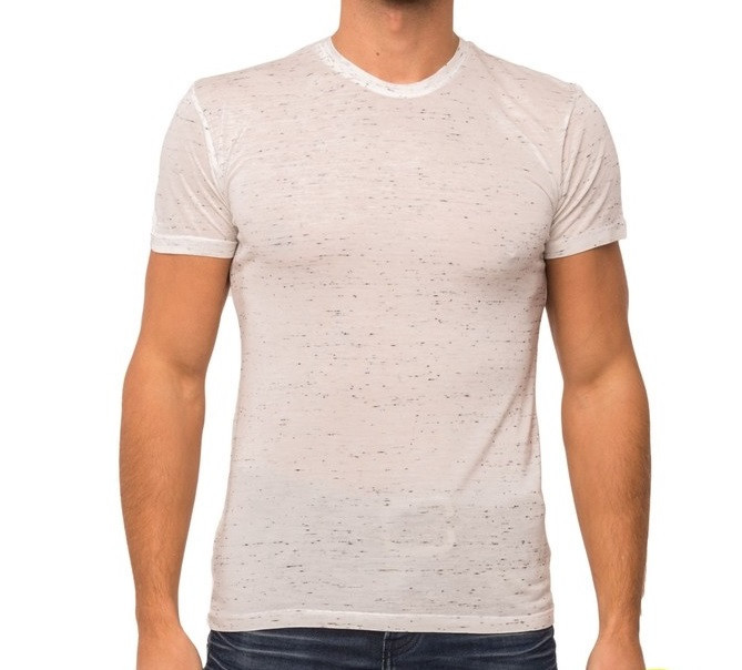 Біла футболка чоловіча річна світла тонка трикотажна віскоза хб (Україна)