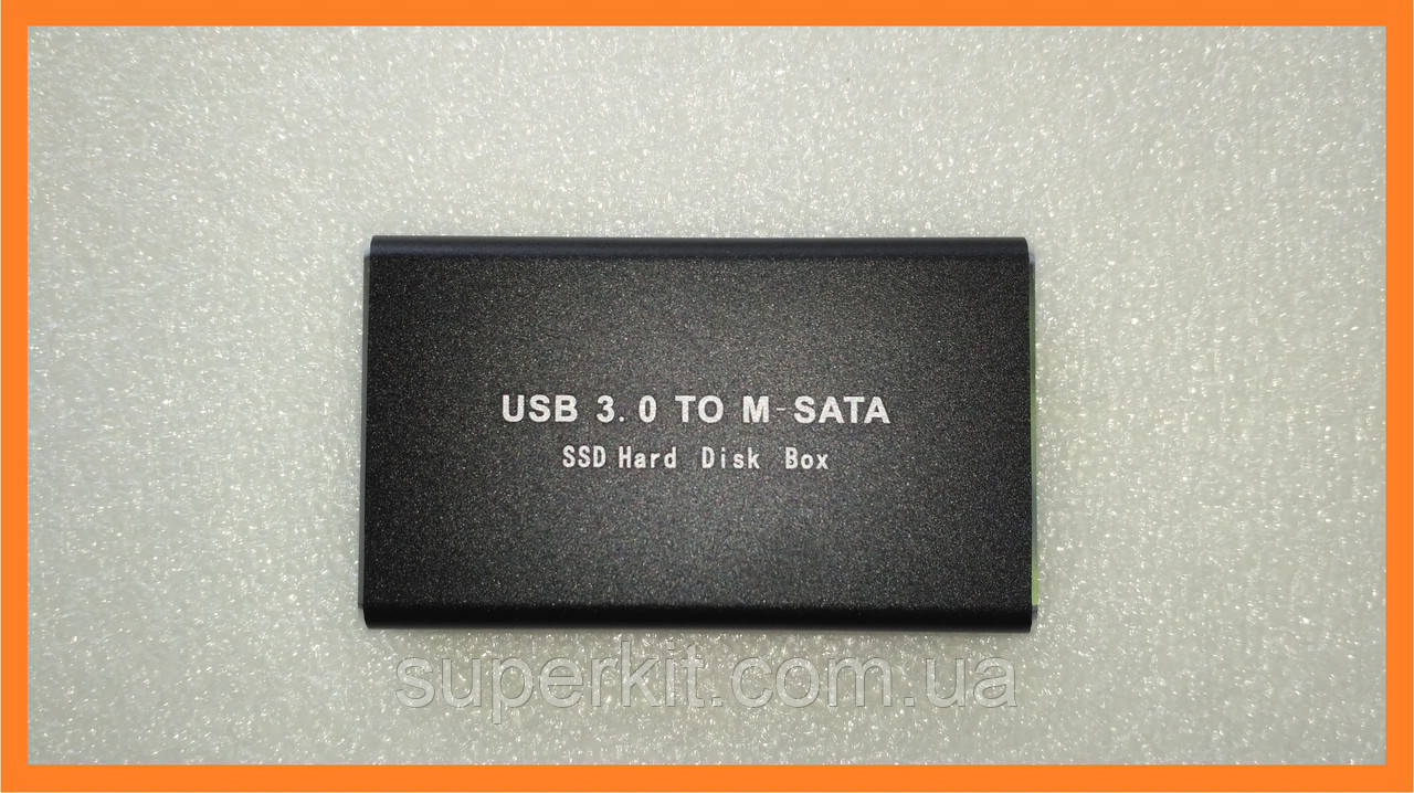 USB 3.0 зовнішня кишеня для mSATA SSD