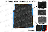 Килимки текстильні Renault Magnum 440 Integral DXI 2006- (чорний-синій) ЛЮКС, фото 2