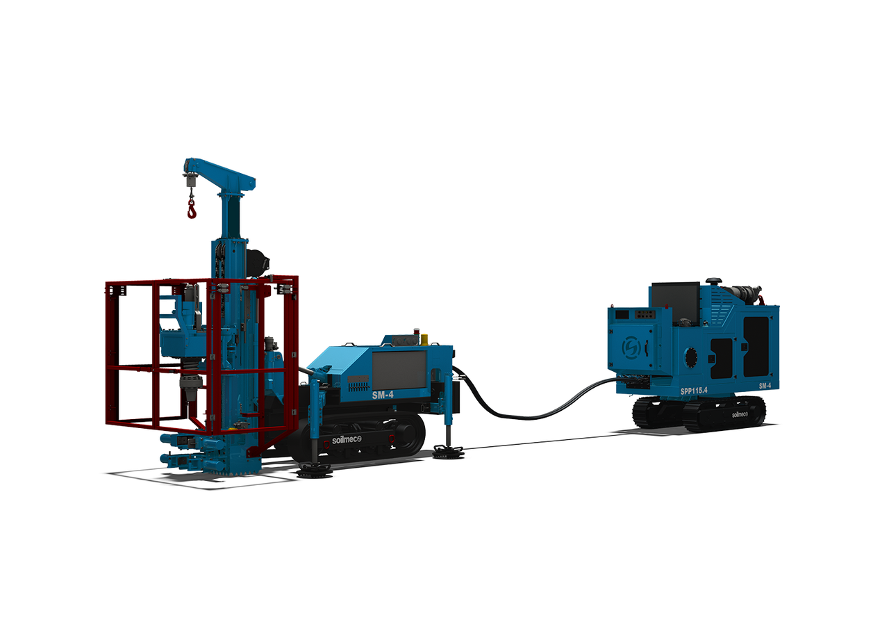 Багатофункціональна бурова установка Soilmec SM-4, фото 1