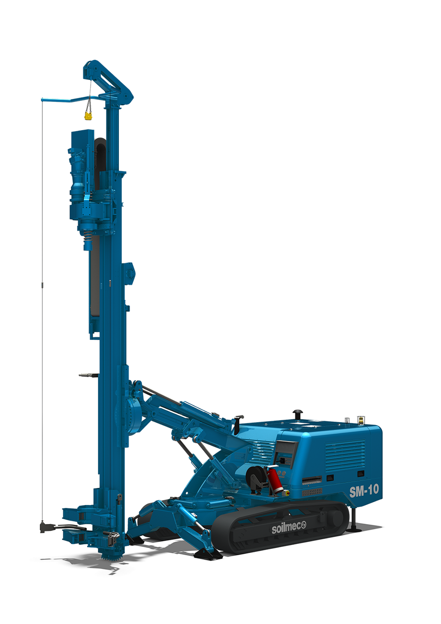 Багатофункціональна бурова установка Soilmec SM-10, фото 1