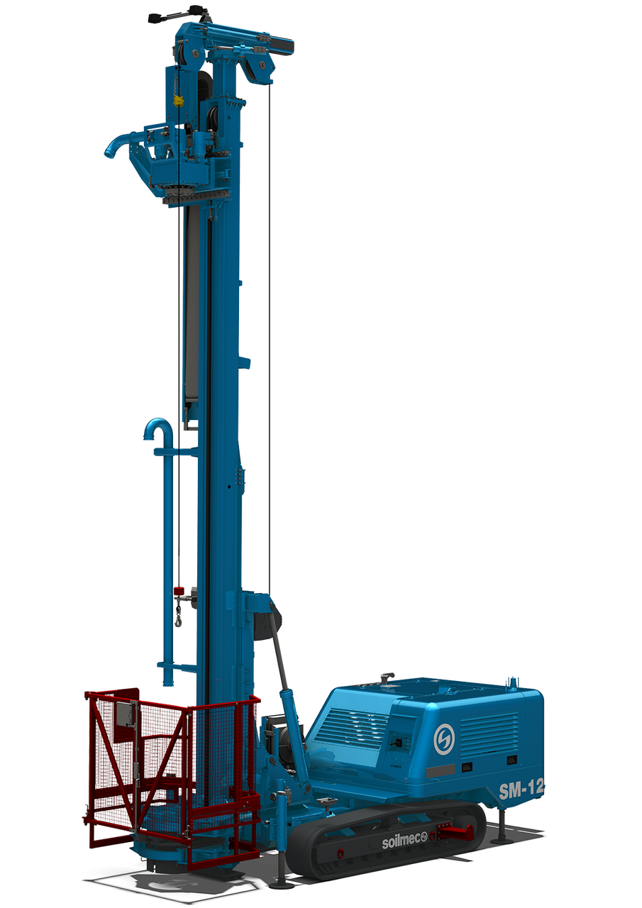 Багатофункціональна бурова установка Soilmec SM-12, фото 1