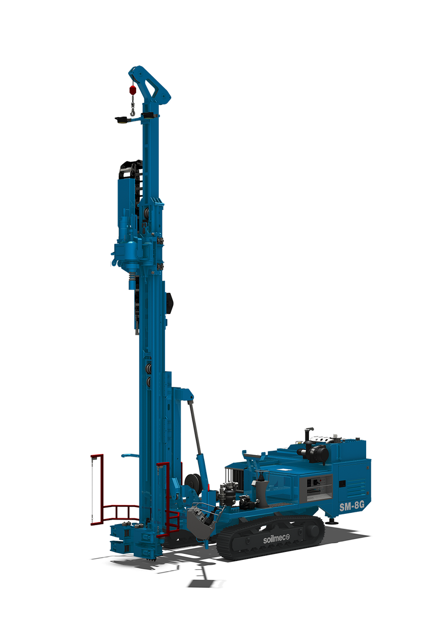 Багатофункціональна бурова установка Soilmec SM-8G, фото 1
