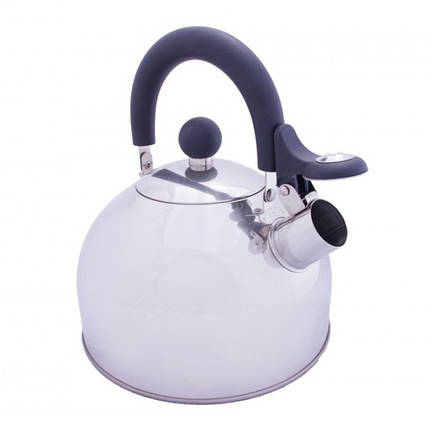 Чайник Vango 1.6L Stainless Steel Kettle with Folding Handle Silver (ACXKETTLE230W18), фото 1