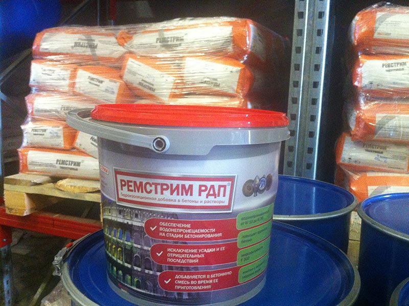 Добавка в бетон Ремстрим РДП, 20кг