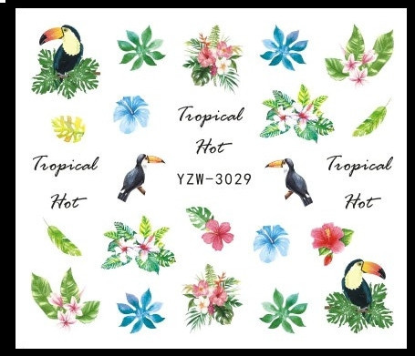 Наклейки для нігтів YZW-3029, фото 1