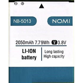 Батарея NB-5013 для Nomi i5013 Evo M2 Pro 2050 мА/год