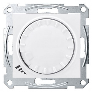 LED Димер поворотно-нажимний універсальний 4-400Вт білий Sedna Schneider Electric SDN2201221