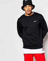 Демисезонная мужская спортивная кофта Nike (Найк), черная