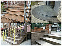 Купити гранітні сходи в Запоріжжі, фото 1