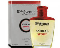 Мужская туалетная вода 10 av. amiral sport 100 ml