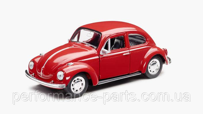 Іграшковий автомобіль Volkswagen Beetle Plastic Toy-Car, Red, артикул 111087511