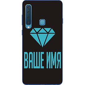 Іменний силіконовий чохол для Samsung Galaxy A9 (2018) SM-A920F бампер з прізвищем