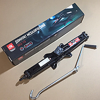 Домкрат механічний 2т. 100/442 мм з гумкою DK52-112