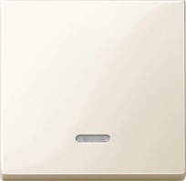 Клавіша вимикача 1-кл з підсвіткою System M (бежевий)