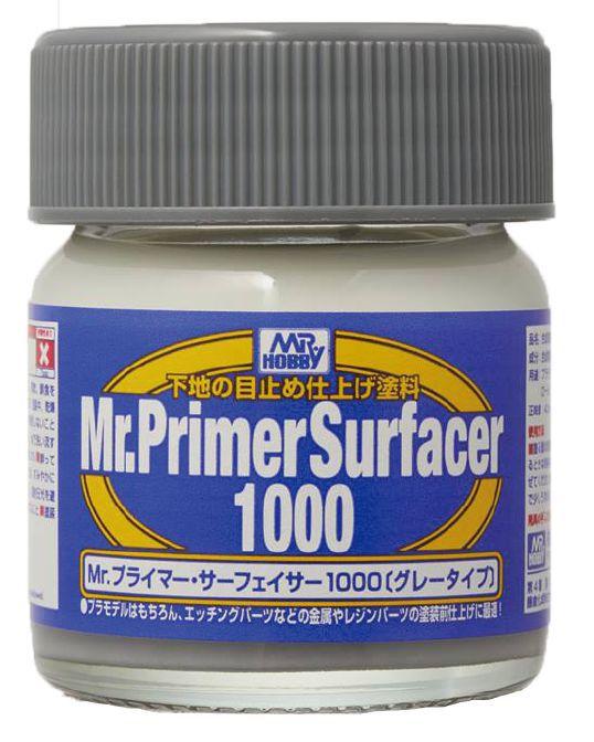 Ґрунтовка вирівнює Mr. Primer Surfacer 1000. 40ml. MR.HOBBY SF287