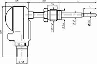Термопреобразователь сопротивления ТСМ-0989Р, ТСП-0989Р