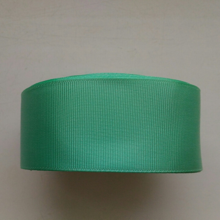 Репсова стрічка 4 см N56 темна м'ята, фото 1