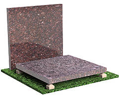 Плитка з Токівського граніту 600×300×20 – червоного кольору