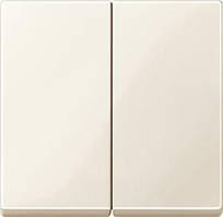 Клавіша вимикача 2-кл System M (бежевий)