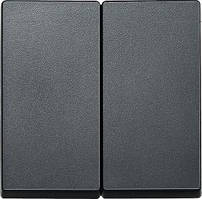 Клавіша вимикача 2-кл System M (антрацит) Schneider Electric