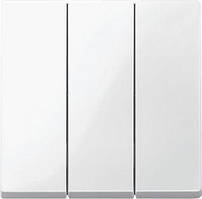 Клавіша вимикача 3-кл System M (активний білий)