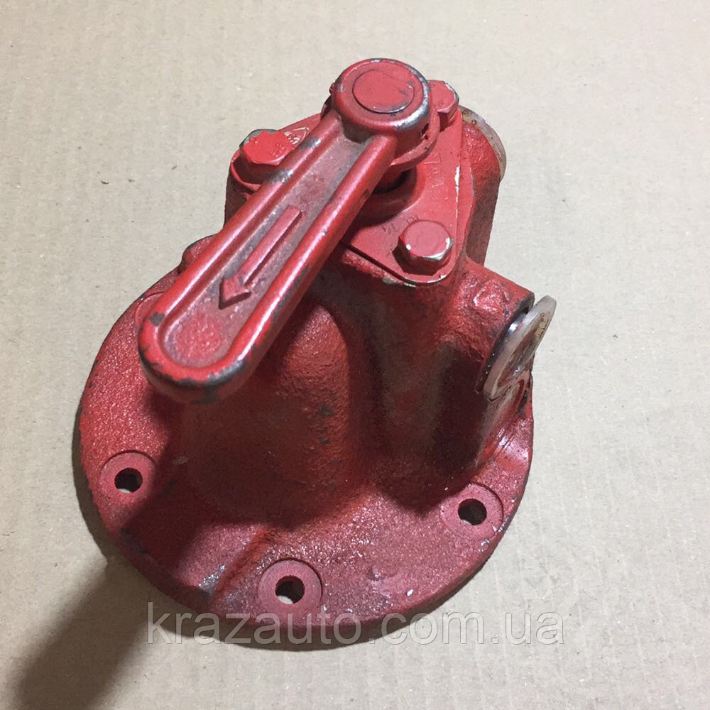 Кран розподільний КрАЗ (палив. бака) 4 отв. d-18 мм 6322-1104650-20, фото 1