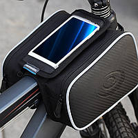 Сумка велосипедная под смартфон Roswheel Bicycle Double Frame Bag 12813L-A