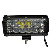 Светодиодная автофара балка LED на крышу (12 LED) 5D-36W-SPOT (12943)