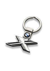 Оригінальний брелок BMW X-Series Key Ring, Silver (80272454850)