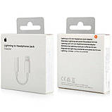 Адаптер MMX62 Lightning вхід тато — вихід 3.5 мм мама Оригінал 100%, фото 2