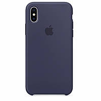 Чохол Silicone Case для iPhone Xs Max Dark Blue 3