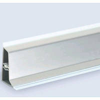 Плінтус алюмінієвий гладкий Z форма