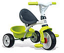 Велосипед дитячий з ручкою Smoby Бебі Балад зелений Baby Balade 741100, фото 2