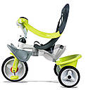 Велосипед дитячий з ручкою Smoby Бебі Балад зелений Baby Balade 741100, фото 4