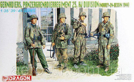 SS-Gren, SS-PZ.Gren.REG.25, HJ DIV. 1/35 Dragon 6110