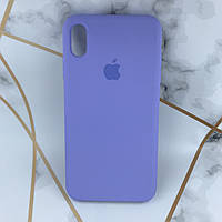 Силиконовый чехол Apple Silicone Case для iPhone XS MAX Сиреневый Фиолетовый