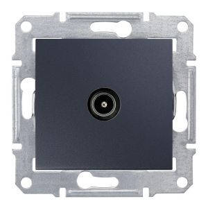 Розетка TV кінцева графіт Sedna Schneider Electric SDN3201670, фото 1
