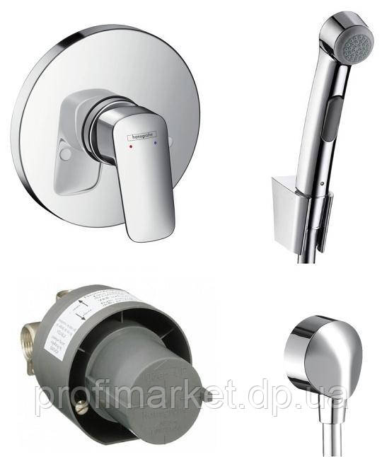 Гігієнічний набір зі змішувачем Hansgrohe Logis 71666111