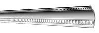 Плинтус потолочный из пенополистирола Glanzepol GP22 (2м)