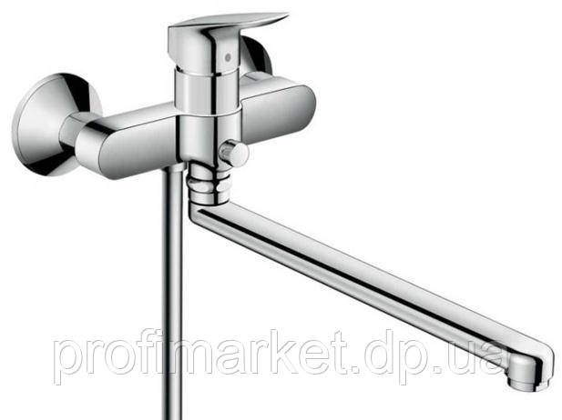 Змішувач для ванни з довгим носом Hansgrohe Logis 71402, фото 1