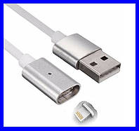 Магнитный USB кабель Essager зарядный шнур для iPhone Apple Lightning to USB